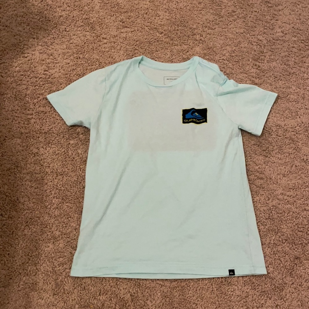 Blue quicksilver boys t shirt